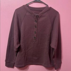 Madewell purple Sweater size xs